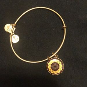 Alex and Ani sunflower bangle